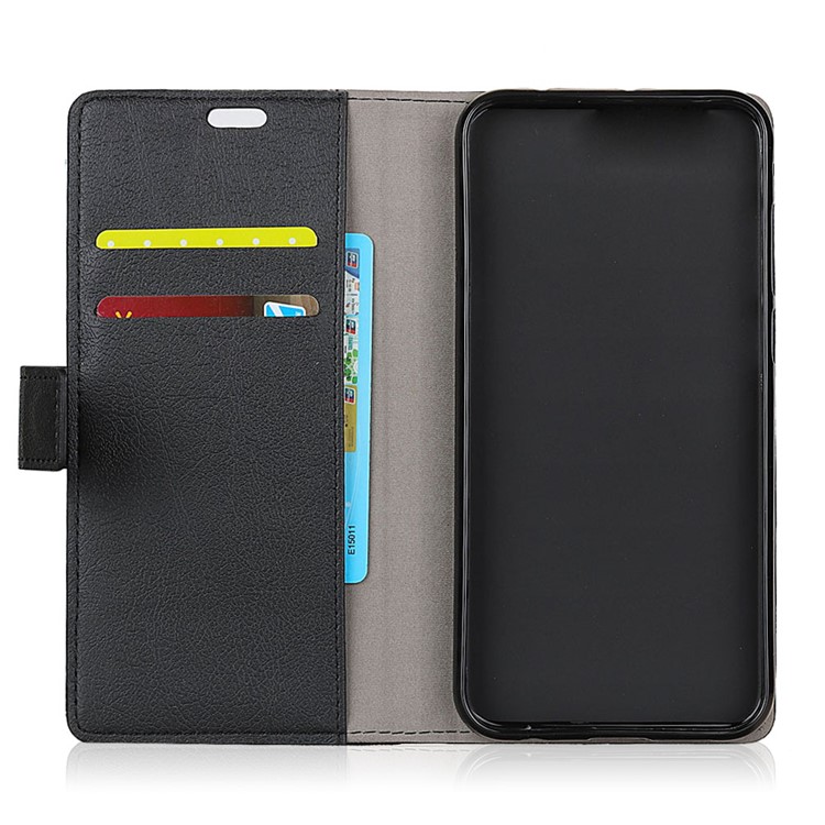 Wallet Leather Stand Phone Case for Huawei Mate 20 - Black-3