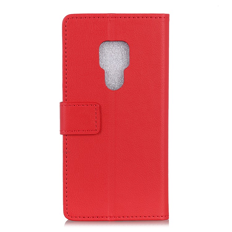 Wallet Leather Stand Cover Shell for Huawei Mate 20 - Red-7