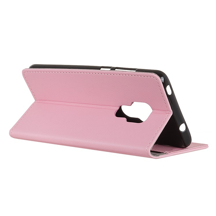 Wallet Leather Stand Protective Accessory Case for Huawei Mate 20 - Pink-9