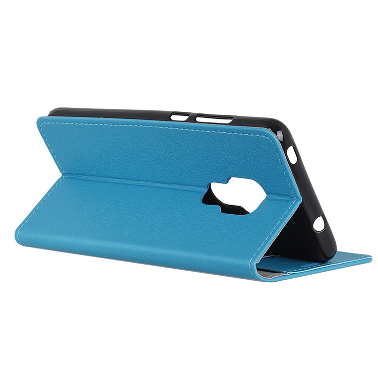 Wallet Leather Stand Phone Case Cover for Huawei Mate 20 - Blue-9