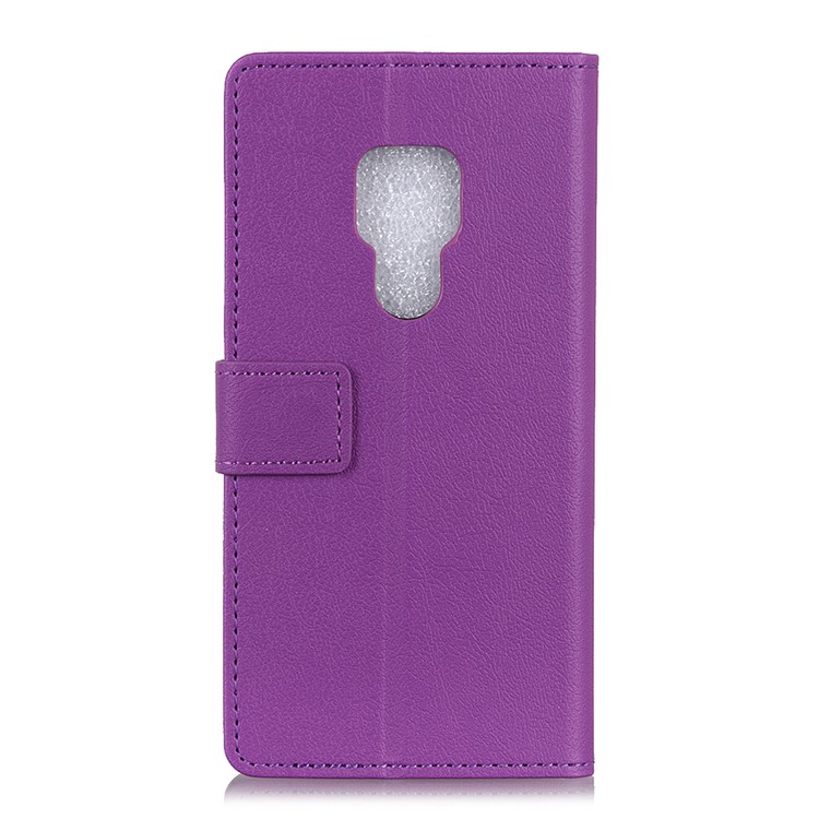 Wallet Leather Stand Folio Protection Casing for Huawei Mate 20 - Purple-7