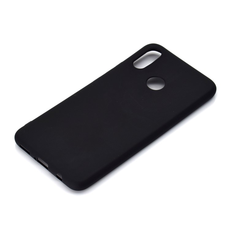 Color Sólido Mate Suave TPU Caja Del Teléfono Para Huawei Nova 3i / P Inteligente Plus - Negro-4