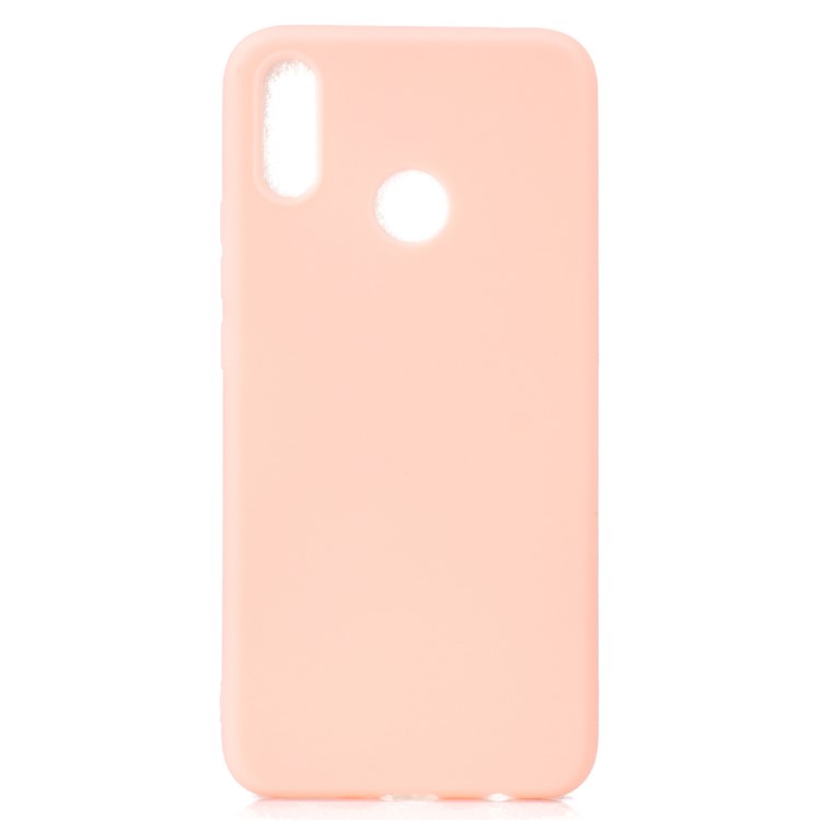 Estuche Móvil TPU Suave Mate De Color Liso Para Huawei Nova 3i / P Inteligente Plus - Rosado-2