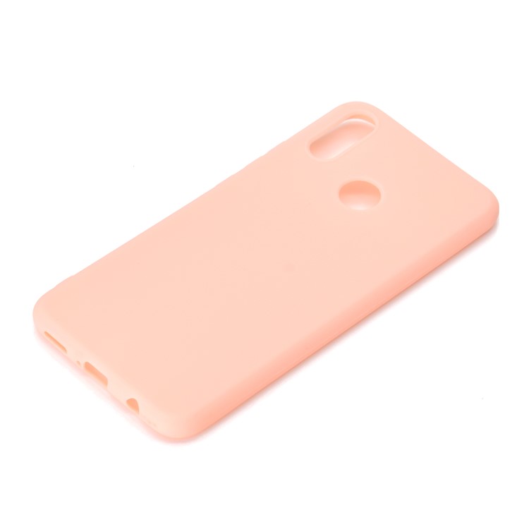 Estuche Móvil TPU Suave Mate De Color Liso Para Huawei Nova 3i / P Inteligente Plus - Rosado-3