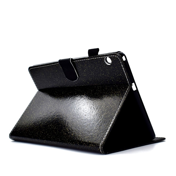 Flash Powder PU Leather Tablet Casing for Huawei MediaPad T3 10/Huawei Honor Play Pad 2 9.6-inch - Black-4