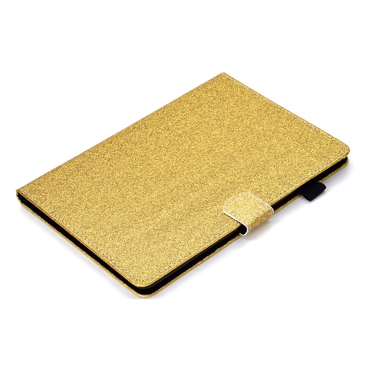 Flash Powder PU Leather Tablet Casing Case for Huawei MediaPad T3 10 / Huawei Honor Play Pad 2 9.6-inch - Gold-5