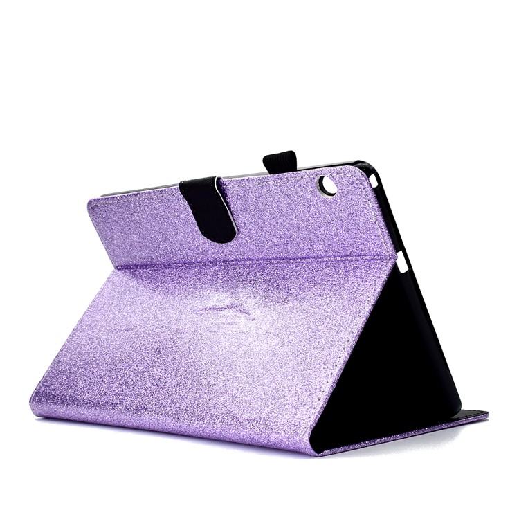Flash Powder PU Leather Tablet Shell for Huawei MediaPad T3 10 / Huawei Honor Play Pad 2 9.6-inch - Purple-4