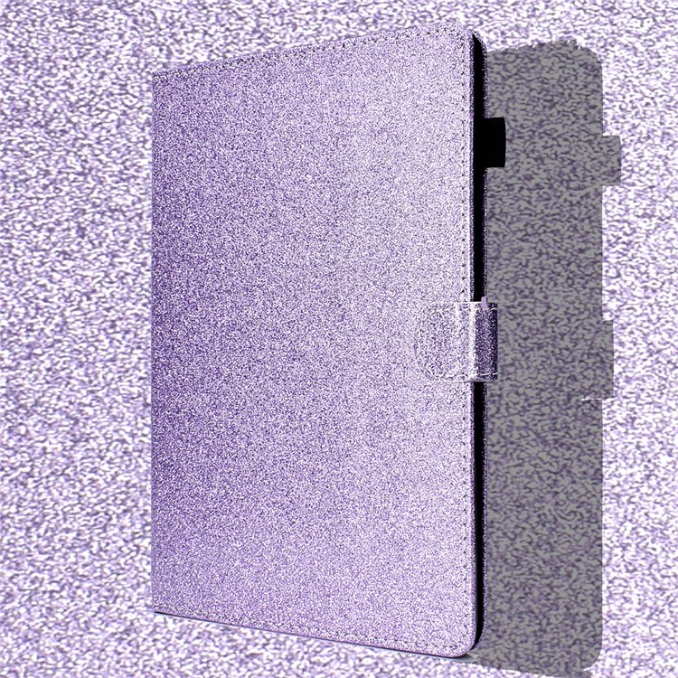 Flash Powder PU Leather Tablet Shell for Huawei MediaPad T3 10 / Huawei Honor Play Pad 2 9.6-inch - Purple-8
