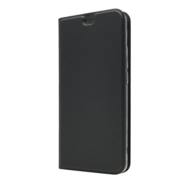 Estuche De Cuero Autoabsorbido Con Ranura Para Tarjeta Para Huawei P Smart + / nova 3i - Negro-8