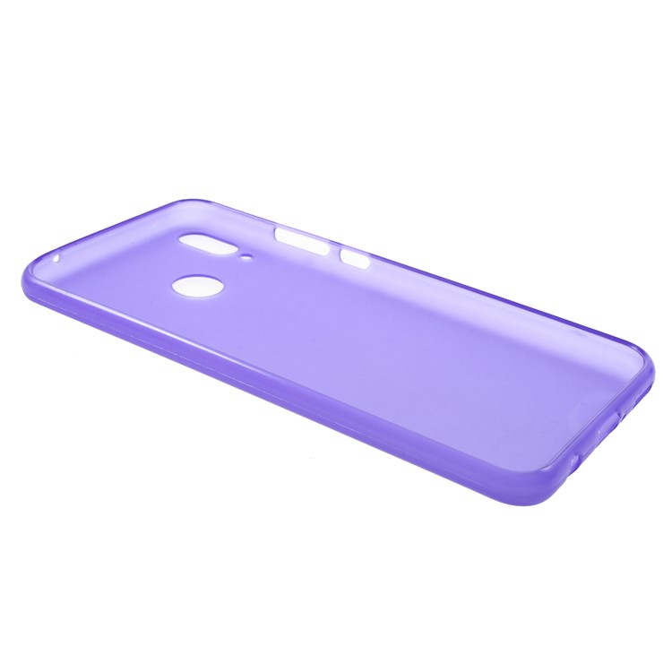 Double-Sided Matte TPU Case Soft Phone Cover for Huawei nova 3 - Purple-3