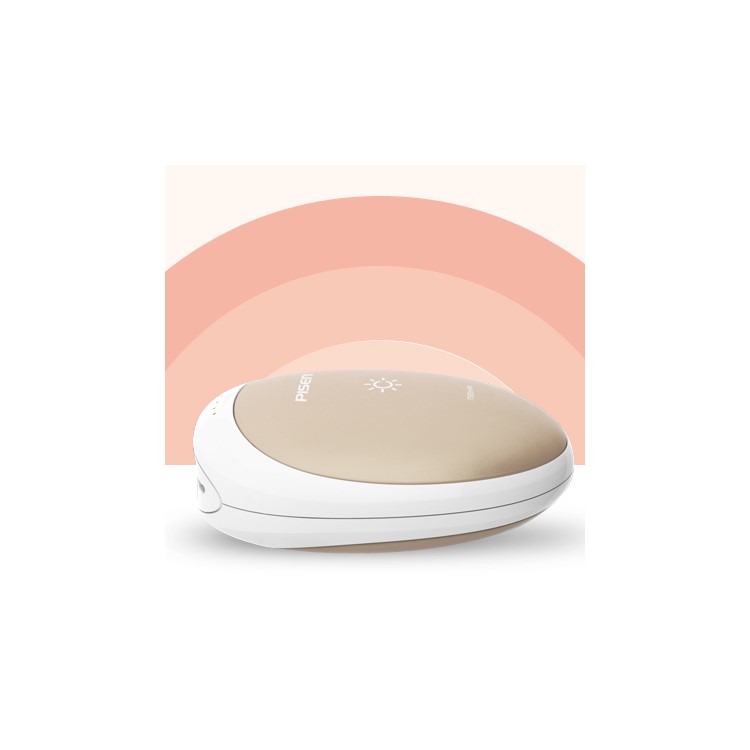 PISEN CE Certificated 7500mAh External Power Charger Hand Warmer - Gold Color-8