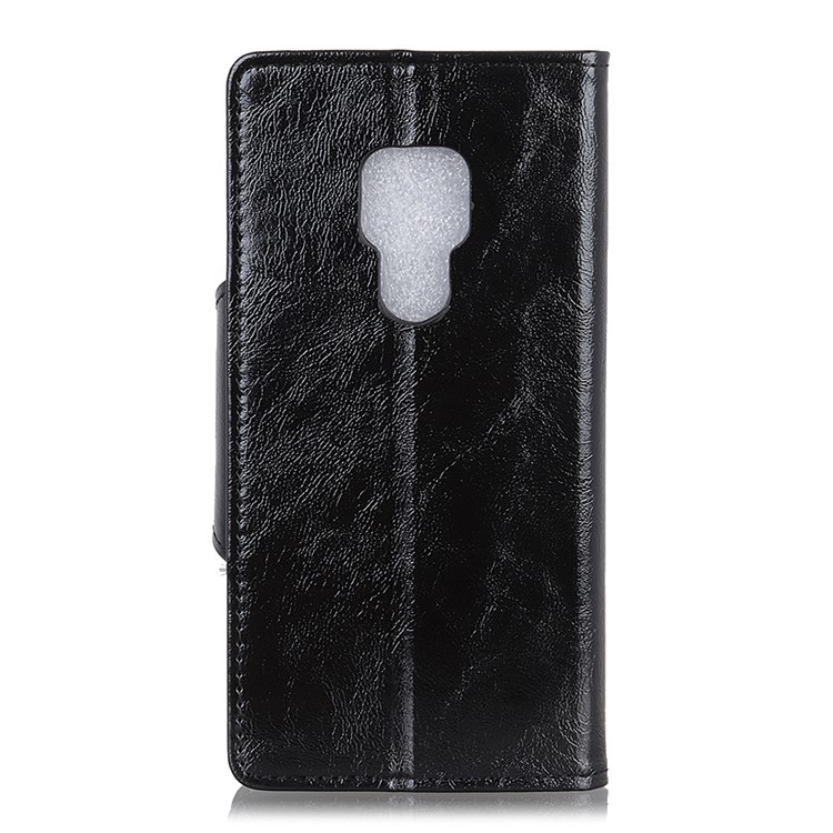 PU Leather Protection Cell Phone Case with Card Holder for Huawei Mate 20 - Black-3