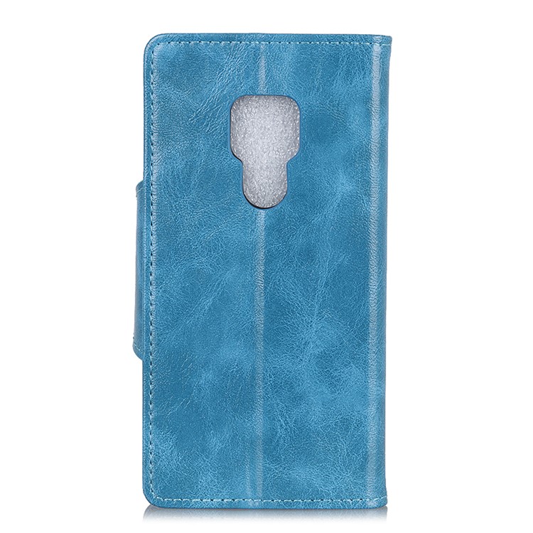 PU Leather Protection Mobile Cover with Card Holder for Huawei Mate 20 - Blue-3