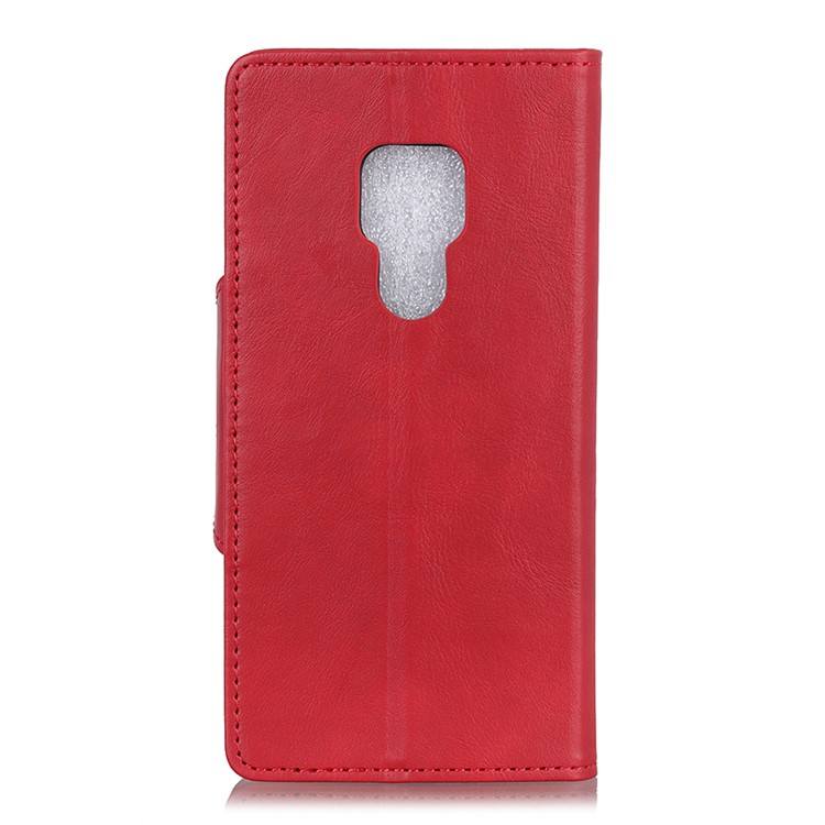 Etui Portefeuille En Cuir PU Housse De Protection Pour Huawei Mate 20 - Rouge-6
