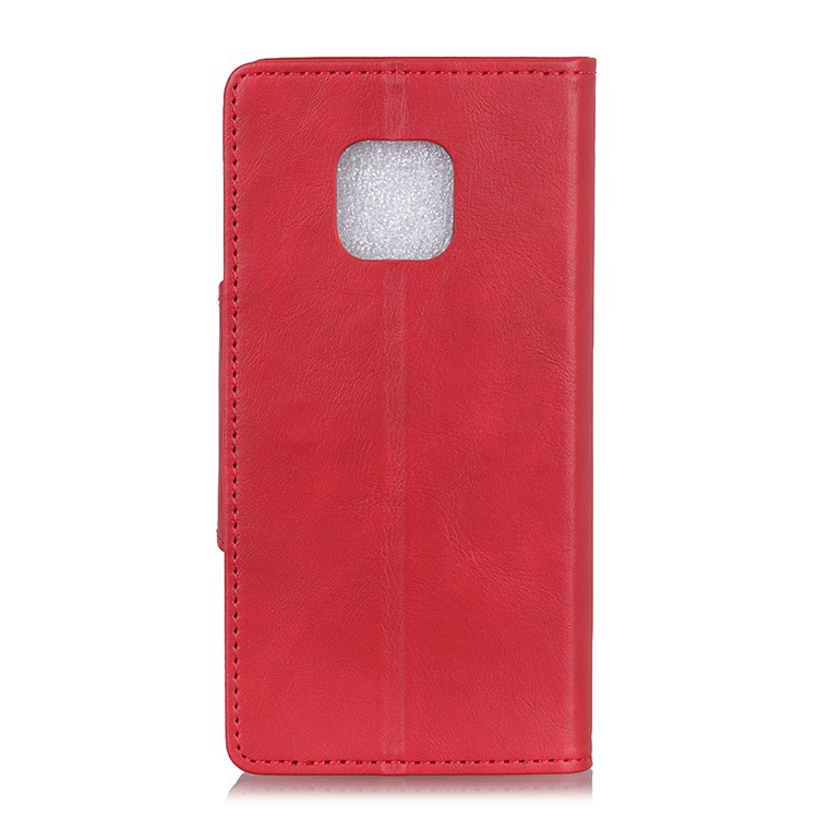 Wallet Leather Stand Case for Huawei Mate 20 Pro - Red-6
