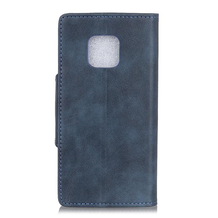 Wallet Leather Stand Cover for Huawei Mate 20 Pro - Blue-6