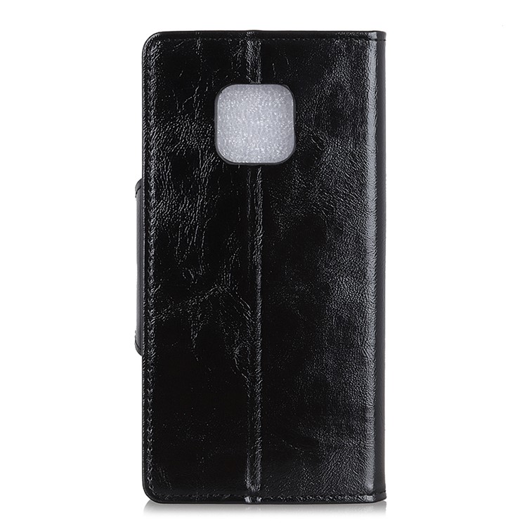 PU Leather Protection Cell Phone Case with Card Holder for Huawei Mate 20 Pro - Black-3