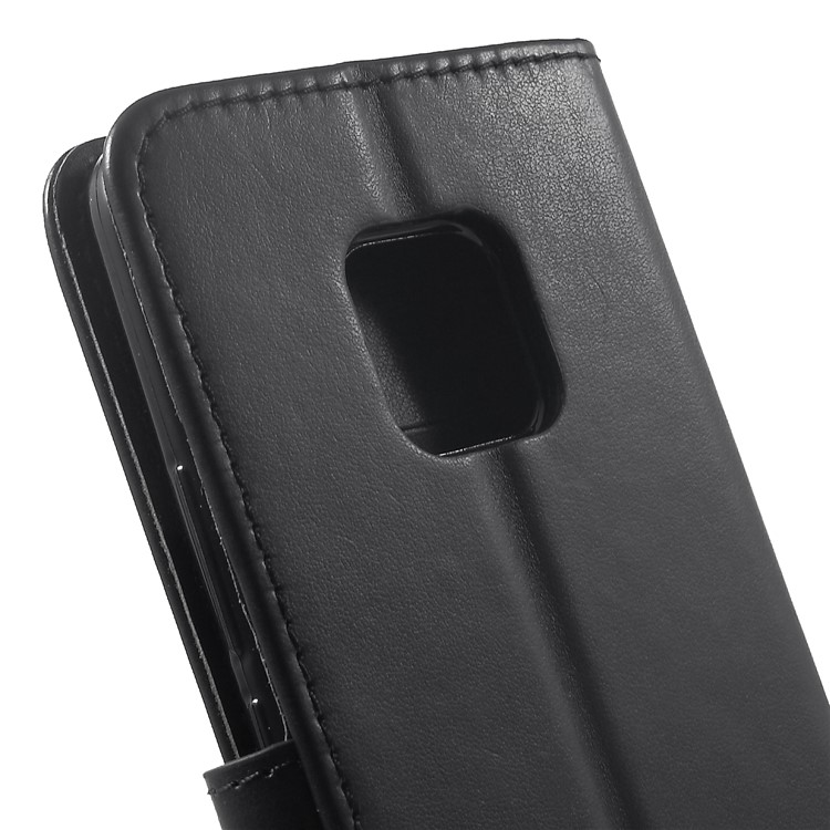 Imprint Butterfly Flowers Leather Stand Wallet Folio Cover for Huawei Mate 20 Pro - Black-7