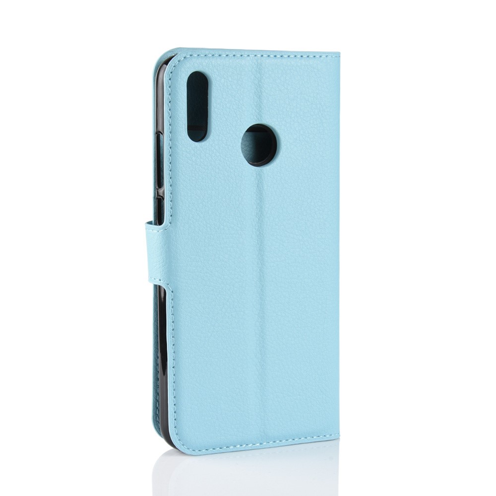 For Huawei Honor 8X / Honor View 10 Lite Litchi Texture Wallet Stand Leather Phone Cover - Blue-6