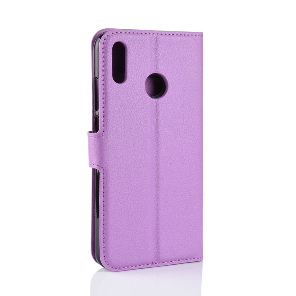 For Huawei Honor 8X / Honor View 10 Lite Case / Litchi Texture Wallet Stand Leather Mobile Phone Cover - Purple-6