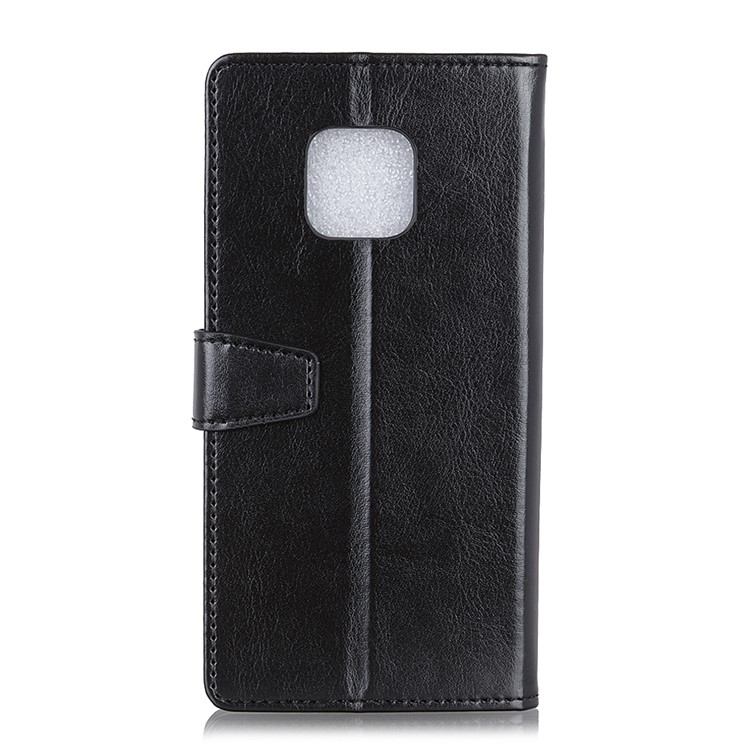 Crazy Horse Texture Wallet PU Leather Case with Stand for Huawei Mate 20 Pro - Black-3