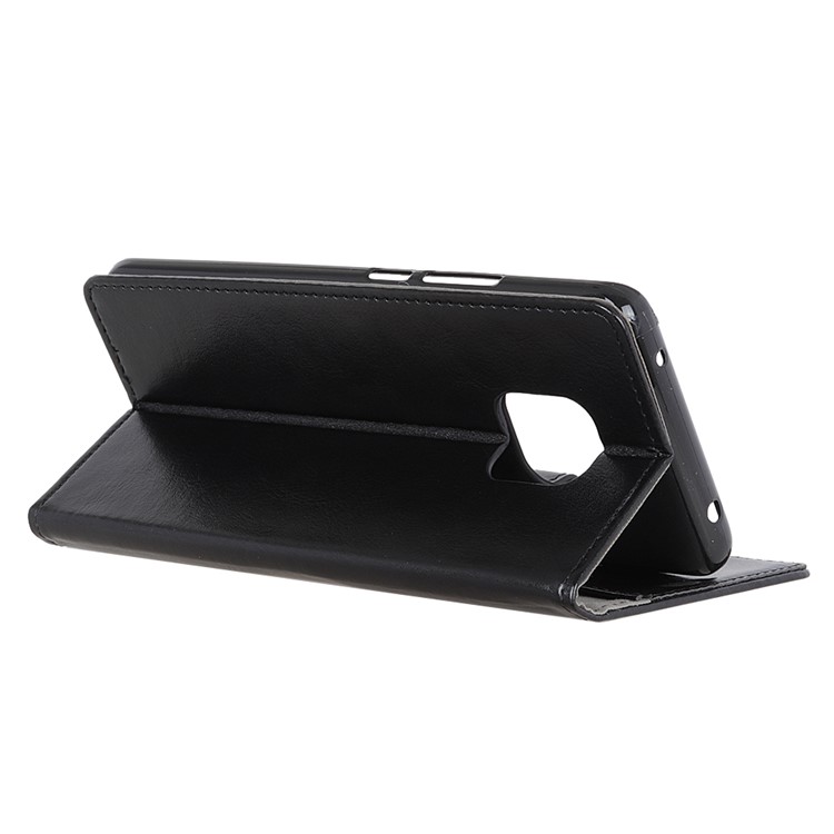Crazy Horse Texture Wallet PU Leather Case with Stand for Huawei Mate 20 Pro - Black-5