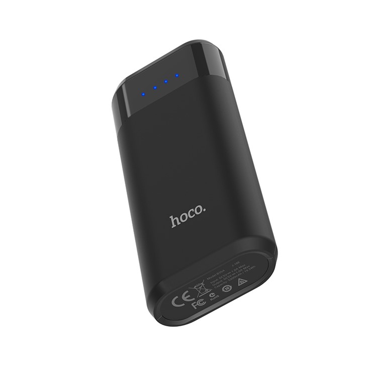 HOCO B35A Entourage Mobile Power Bank 5200mAh Micro USB Input and Single USB Output 5V 1.0A - Black-3