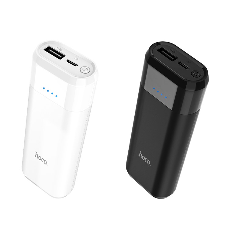 HOCO B35A Entourage Mobile Power Bank 5200mAh Micro USB Input and Single USB Output 5V 1.0A - Black-7