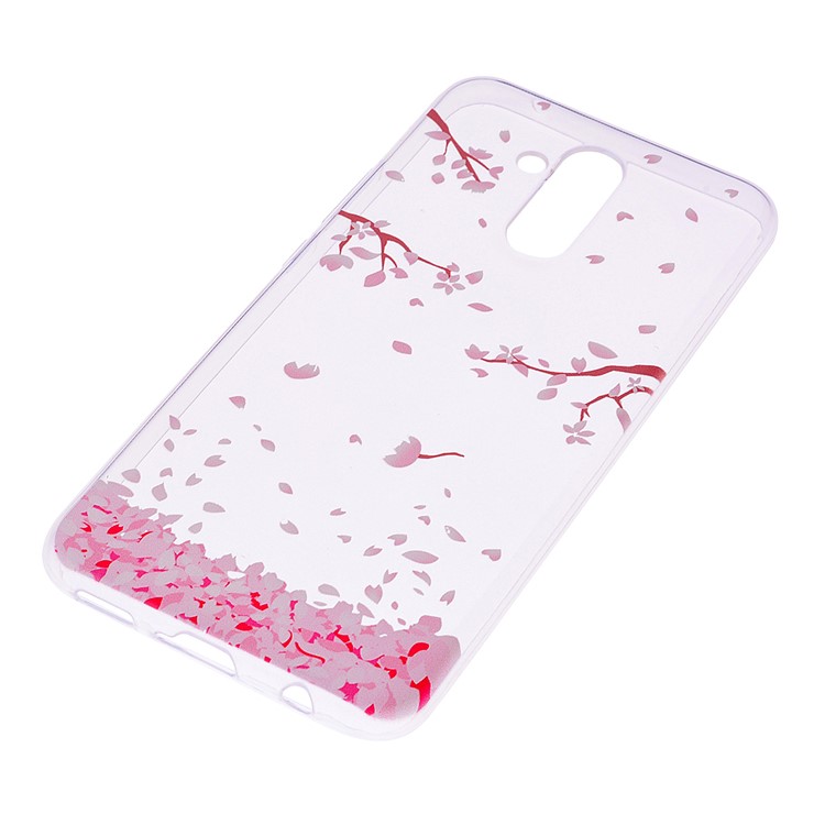 Pattern Printing TPU Case for Huawei Mate 20 Lite - Beautiful Flowers-3