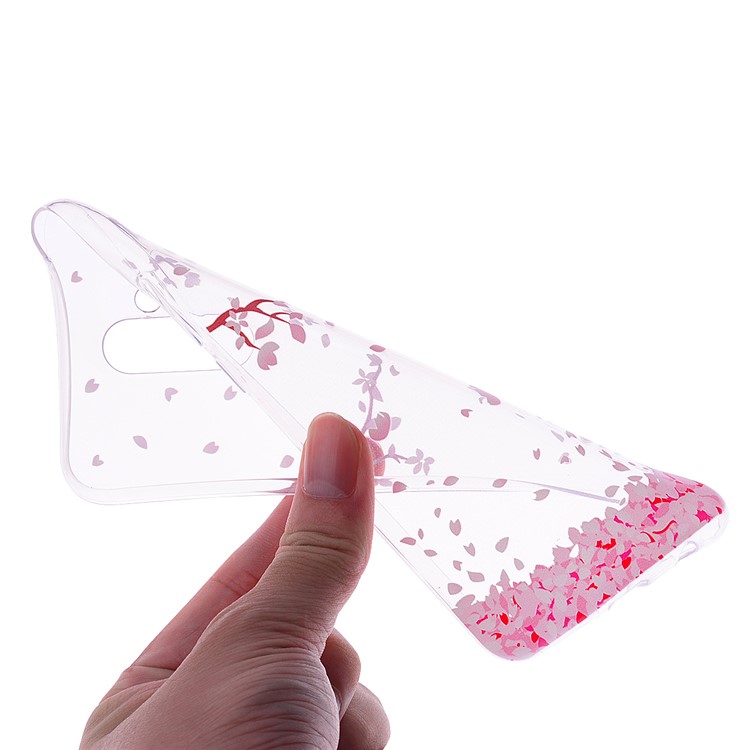 Pattern Printing TPU Case for Huawei Mate 20 Lite - Beautiful Flowers-5