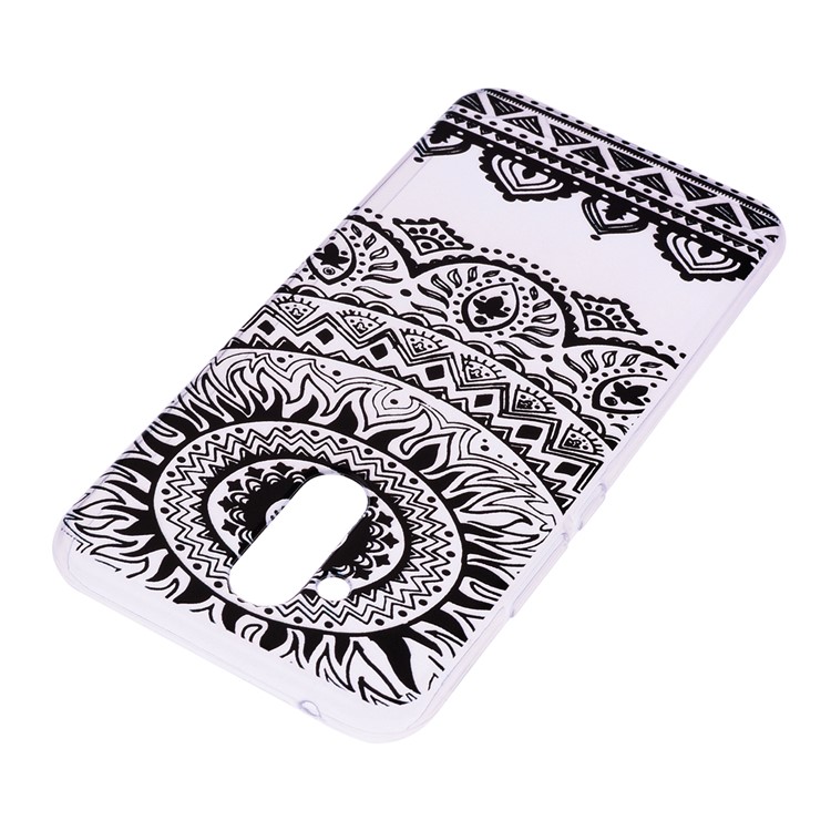 Pattern Printing TPU Shell Case for Huawei Mate 20 Lite - Flowers Pattern-4
