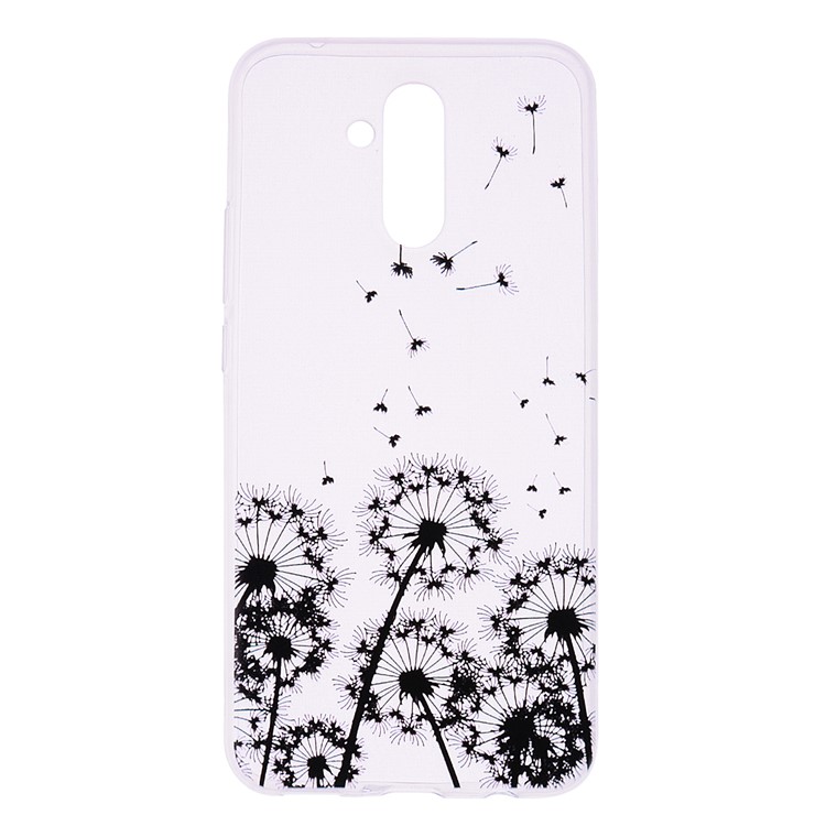 Pattern Printing TPU Mobile Phone Case for Huawei Mate 20 Lite - Dandelion Pattern-2