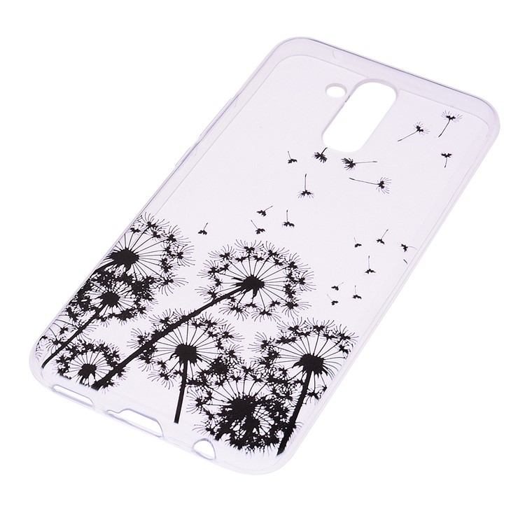 Pattern Printing TPU Mobile Phone Case for Huawei Mate 20 Lite - Dandelion Pattern-3