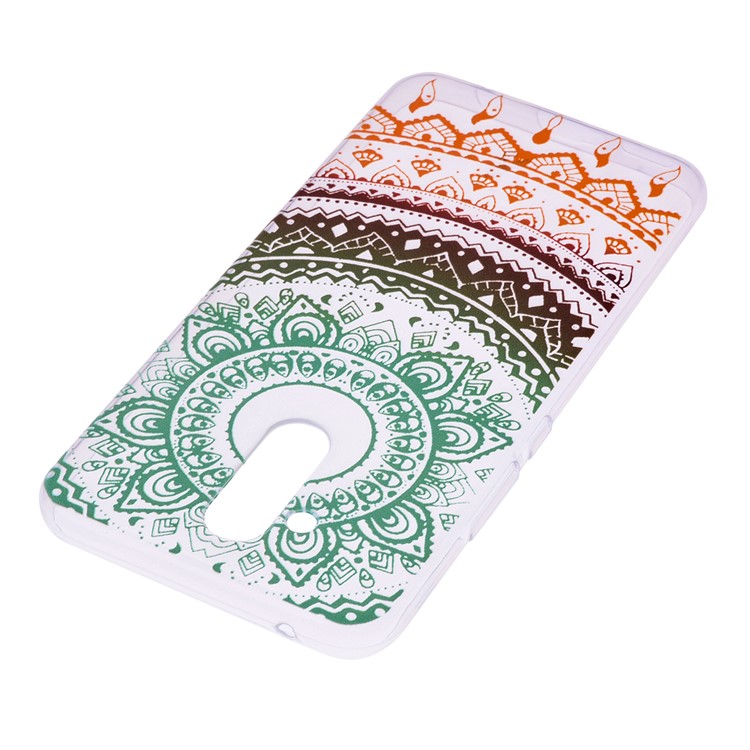 Pattern Printing TPU Cover Case for Huawei Mate 20 Lite - Colorful Flower-4