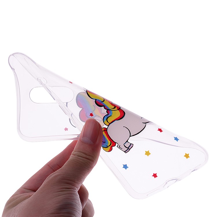 Pattern Printing TPU Back Cover Case for Huawei Mate 20 Lite - Unicorn Pattern-5
