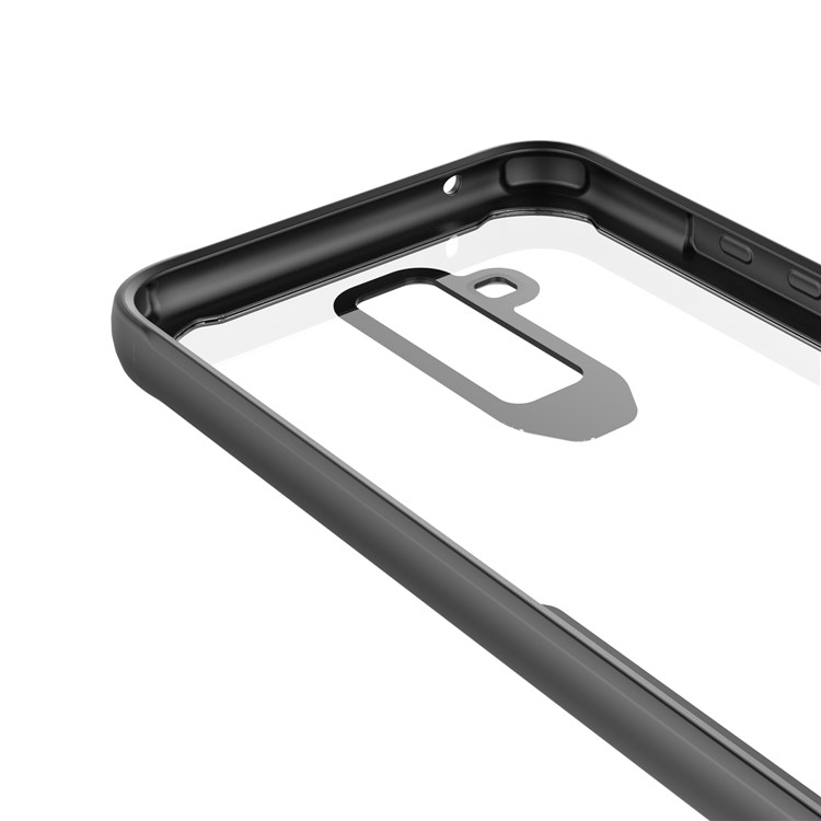 For Huawei Mate 20 Lite Shock Absorption PC + TPU Hybrid Back Mobile Shell - Black-3