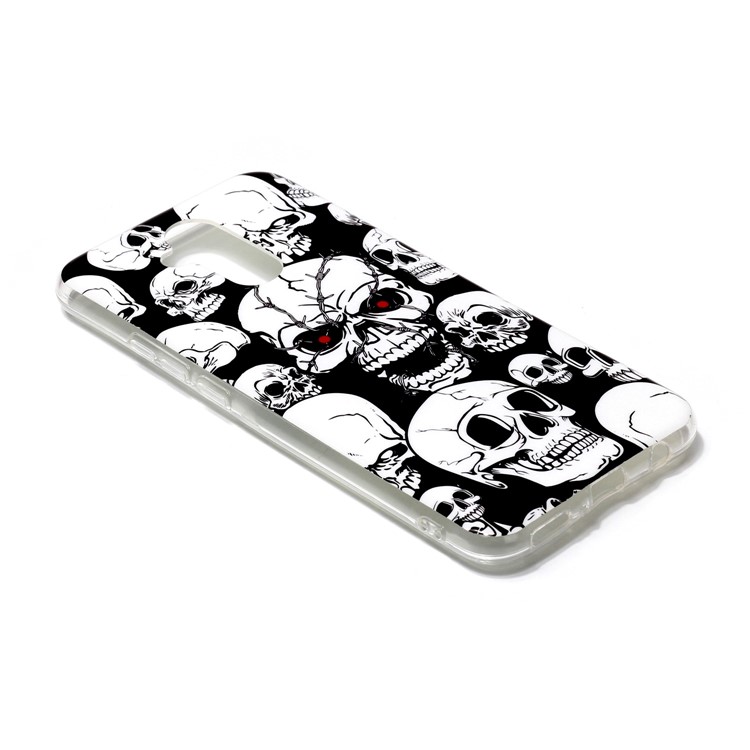 Noctilucent IMD TPU Soft Cover Case for Huawei Mate 20 Lite / Maimang 7 - Cool Skulls-3