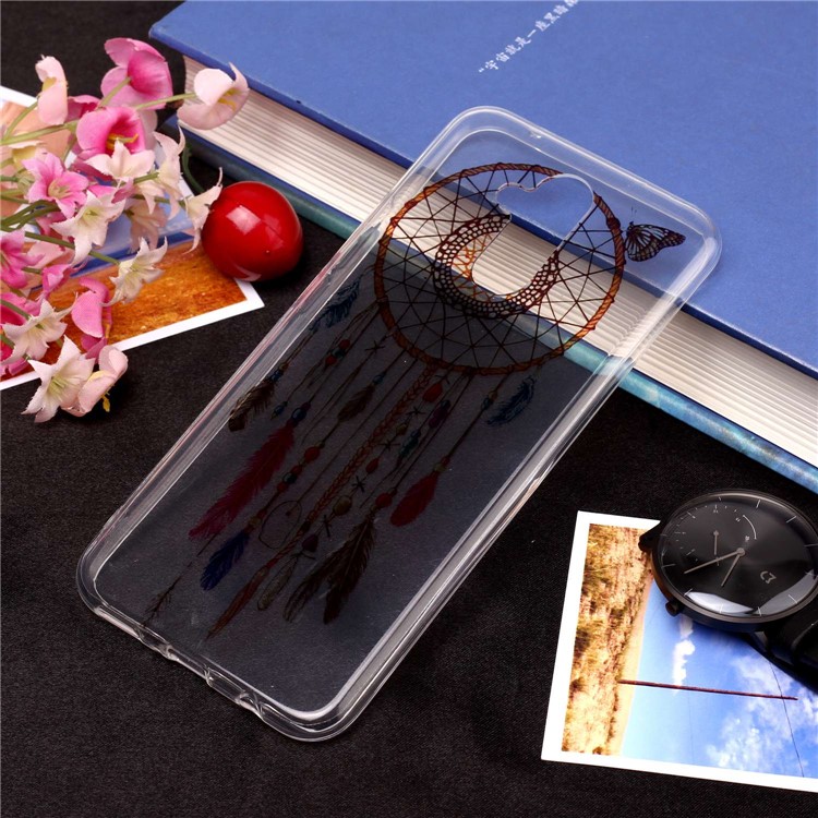 Pattern Printing IMD TPU Cellphone Case for Huawei Mate 20 Lite / Maimang 7 - Dream Catcher-1
