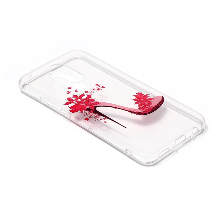 Pattern Printing IMD TPU Case for Huawei Mate 20 Lite / Maimang 7 - High Heeled Shoes-3