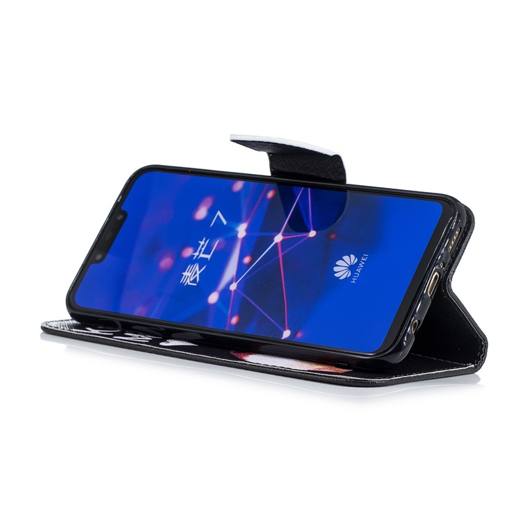 Для Huawei Mate 20 Lite Узорный Кошелек Магнитный Кожаный Чехол С Подставкой - Иди На Фиг-10
