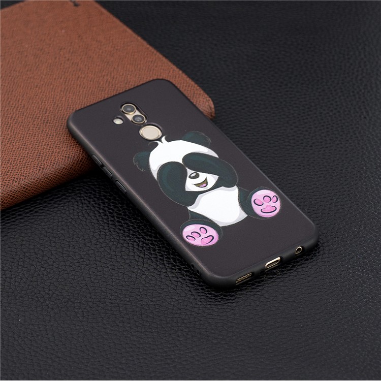 Embossing TPU Back Cover for Huawei Mate 20 Lite / Maimang 7 - Lovely Panda-2