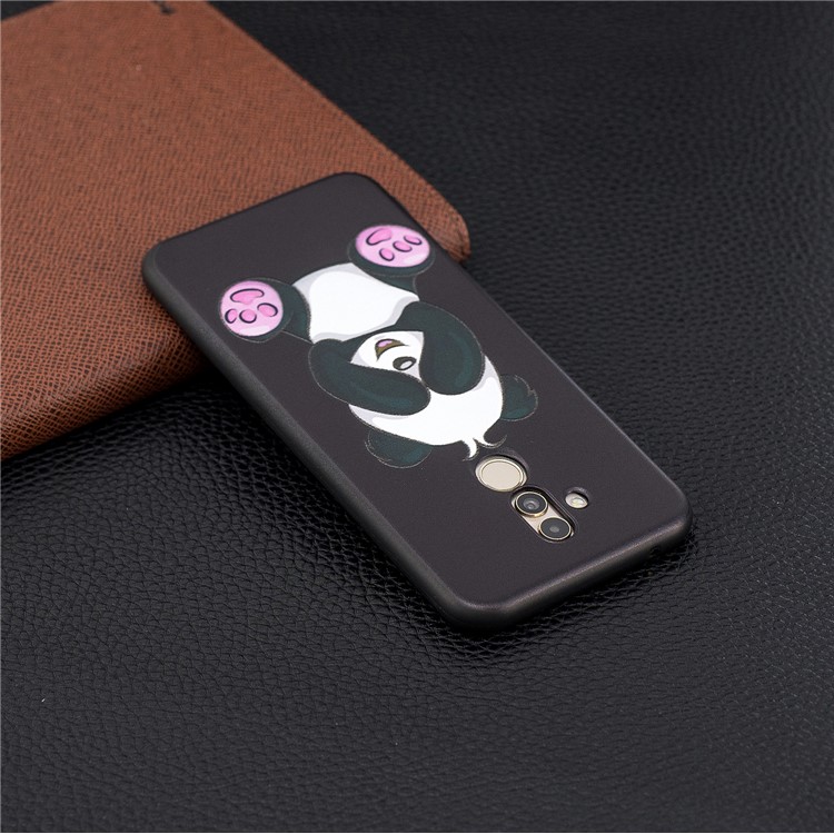 Embossing TPU Back Cover for Huawei Mate 20 Lite / Maimang 7 - Lovely Panda-3