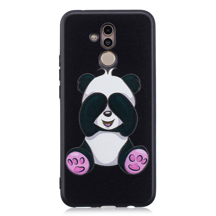 Embossing TPU Back Cover for Huawei Mate 20 Lite / Maimang 7 - Lovely Panda-4