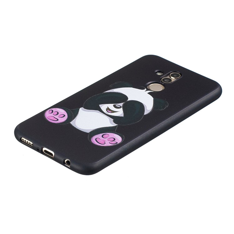 Embossing TPU Back Cover for Huawei Mate 20 Lite / Maimang 7 - Lovely Panda-5