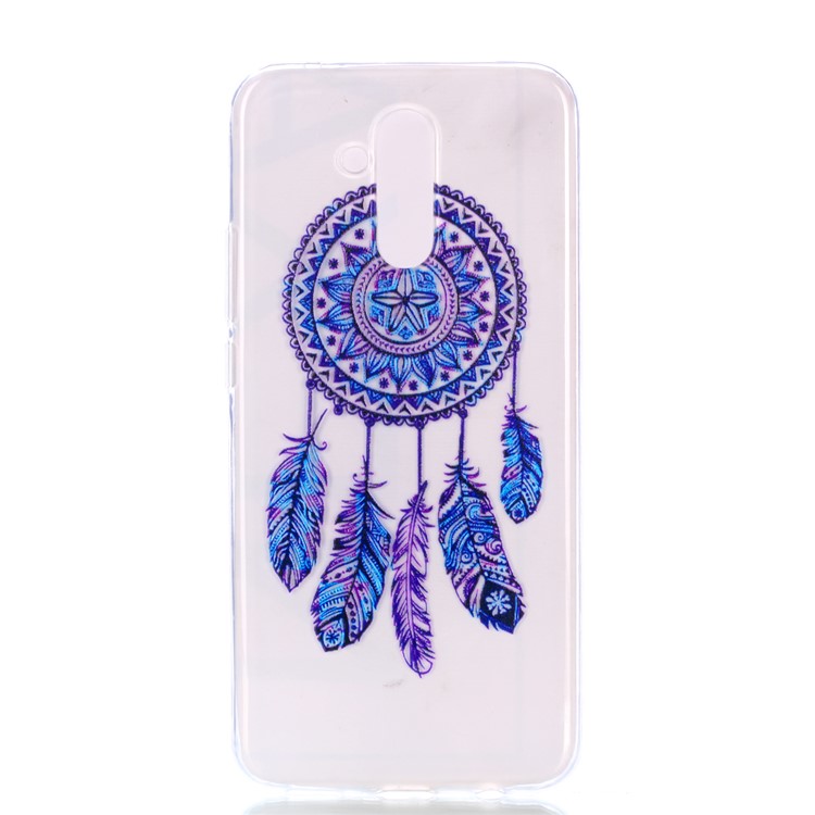 Pattern Printing Soft TPU Mobile Case for Huawei Mate 20 Lite / Maimang 7 - Dream Catcher-2