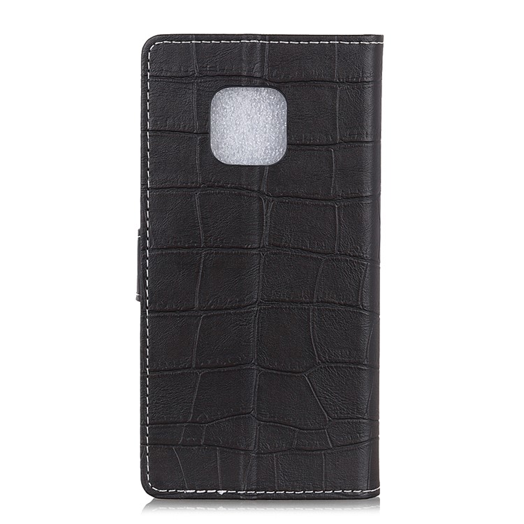 For Huawei Mate 20 Pro Vintage Crocodile Texture PU Leather Wallet Protection Case - Black-3