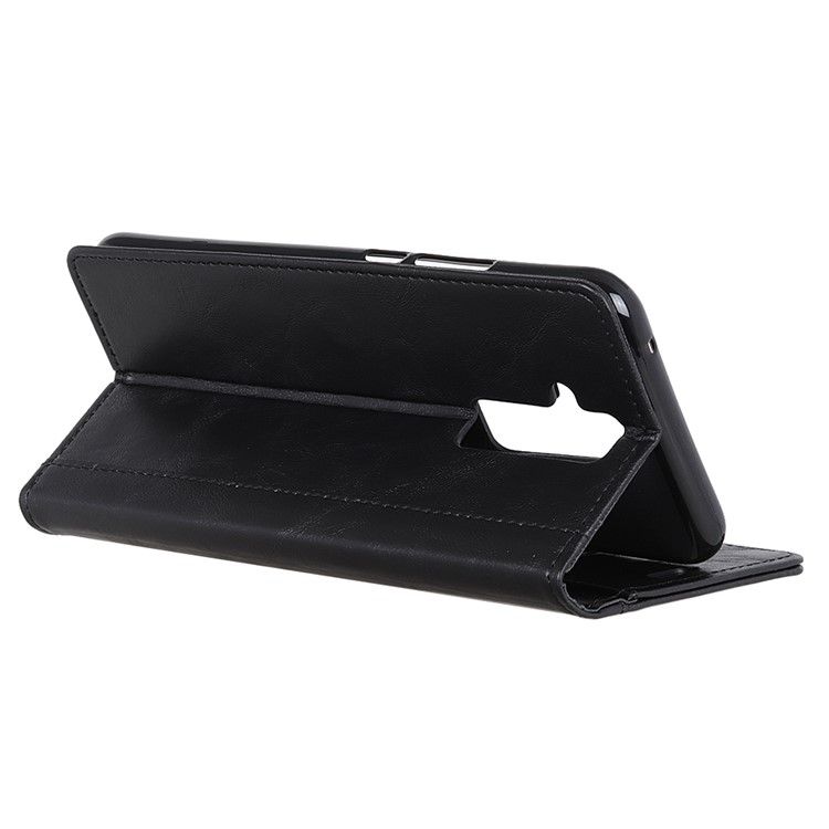 Flip Rivet Stand Wallet Magnetic Leather Mobile Phone Case for Huawei Mate 20 Lite - Black-9