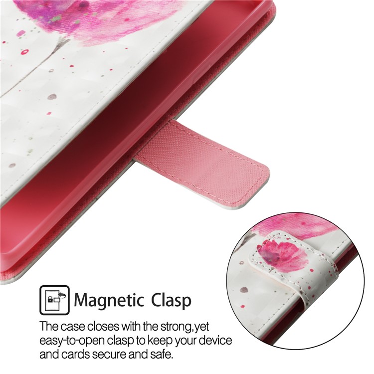 Etui En Cuir Pour Portefeuille Avec Motif Pour Huawei Nova 3i / P Smart + - Fleur Vive-5