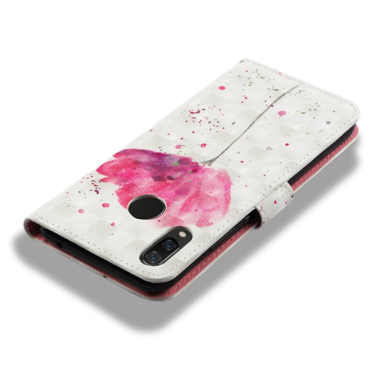 Etui En Cuir Pour Portefeuille Avec Motif Pour Huawei Nova 3i / P Smart + - Fleur Vive-7