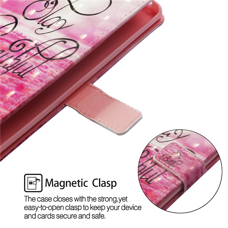 Patterned Wallet Leather Phone Case with Stand for Huawei nova 3i / P Smart+ - Stay Beautiful-5